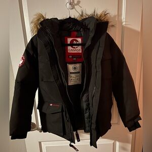 Canada Weathergear, Unisex M (10/12), Super Heavy Winter Coat, Black